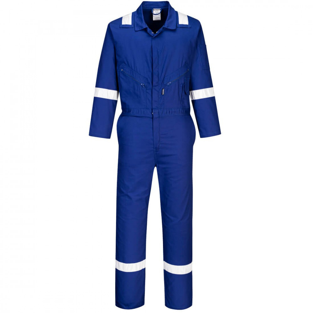 IONA COTTON COVERALL ROYAL BLUE XL