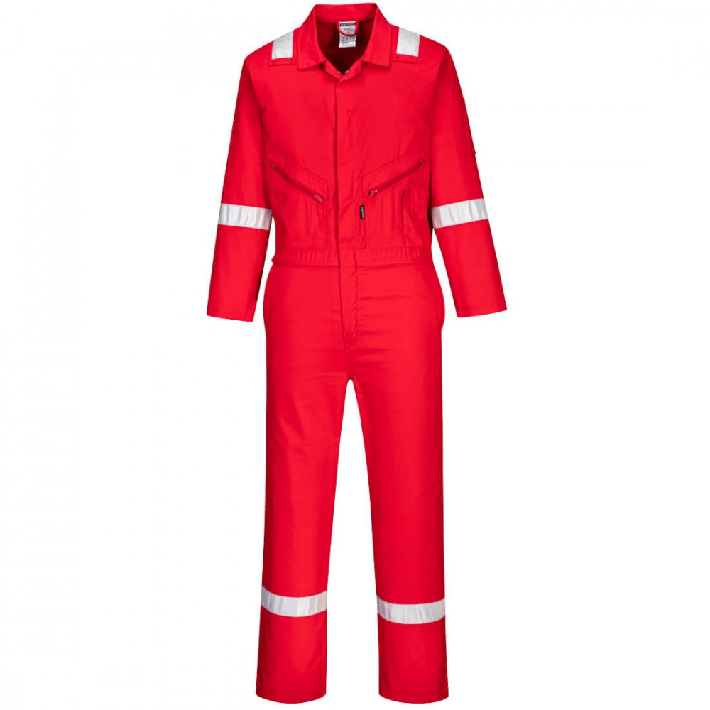 IONA COTTON COVERALL RED L