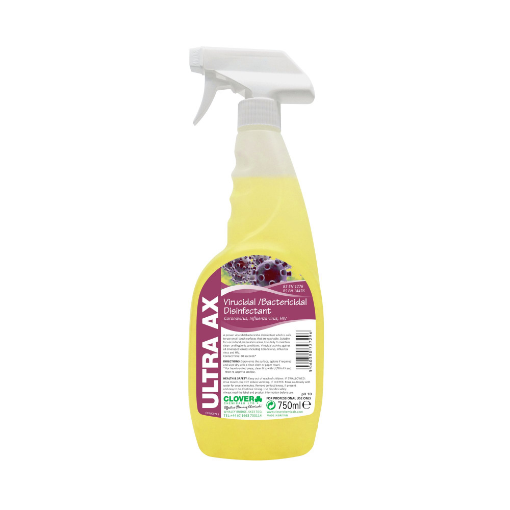 ULA AX DISNFECTANT SPRAY 750ML PK6