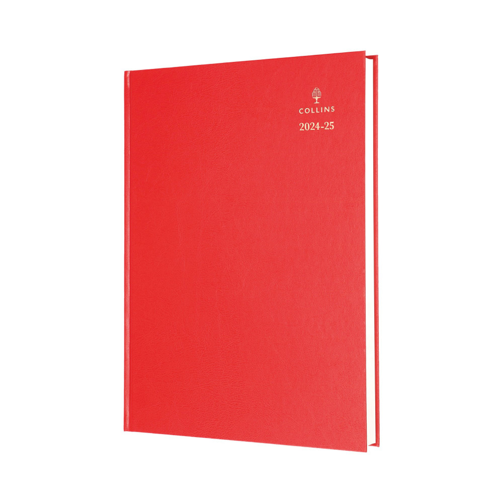 COLLINS ACDM DIARY DPP A4 RED 25-26