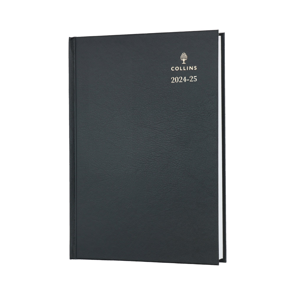 COLLINS ACDM DIARY DPP A5 BLK 24-25