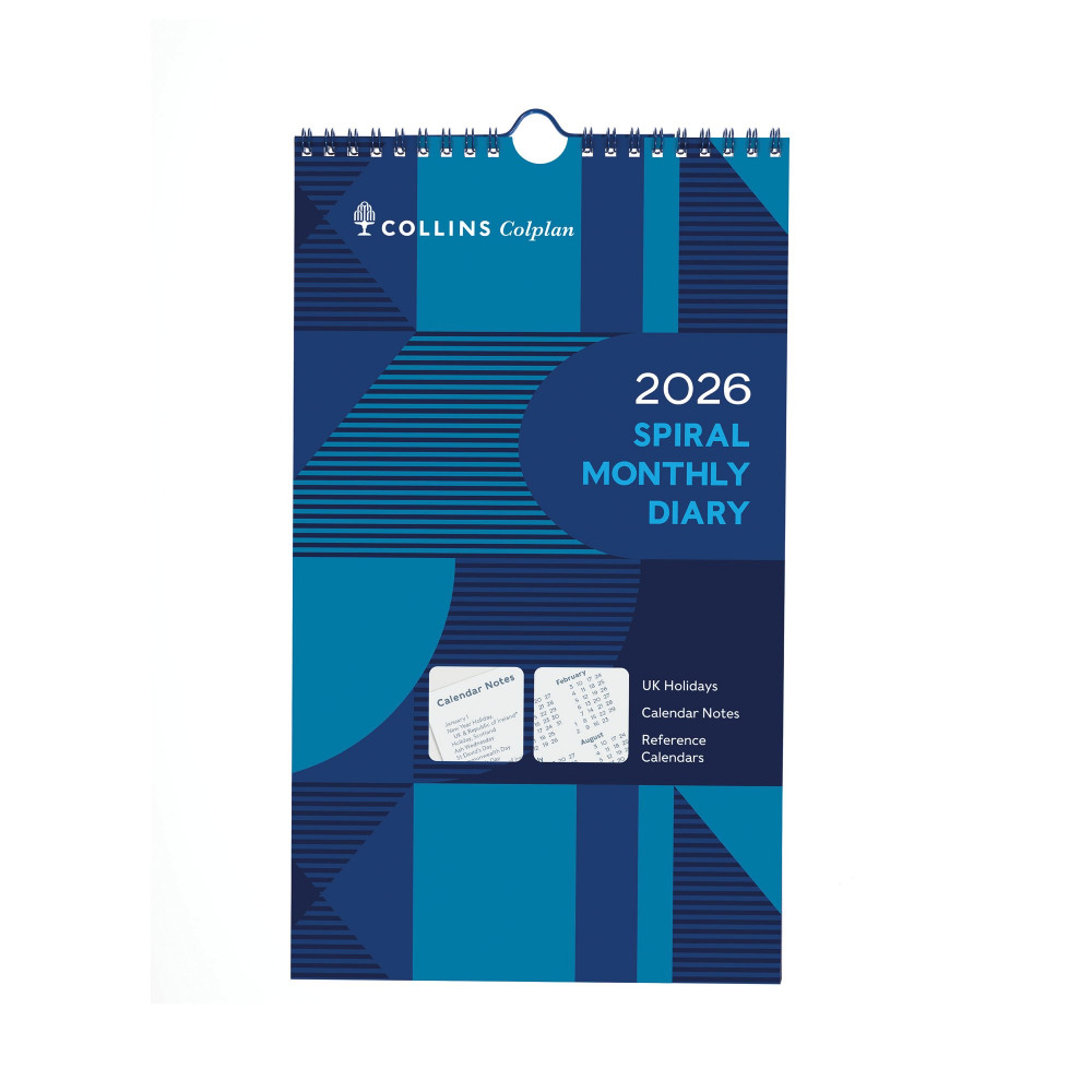 COLLINS MTV WIREBOUND DIARY 2026