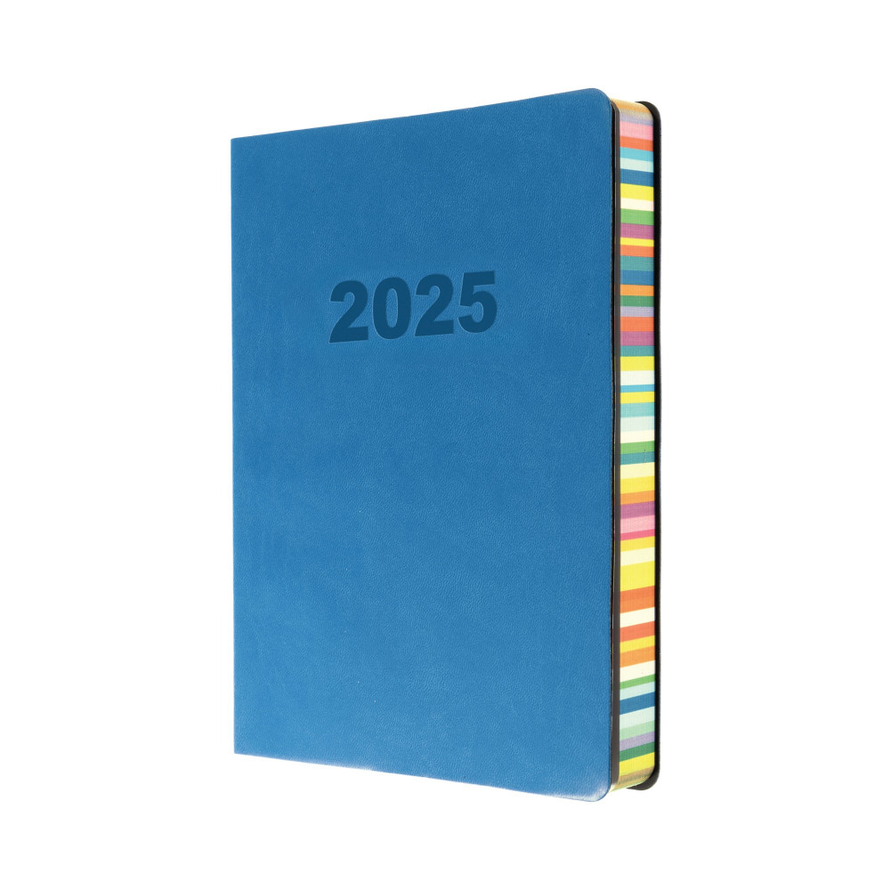 COLLINS EDGE A5 DIARY DTP 2025 BLU