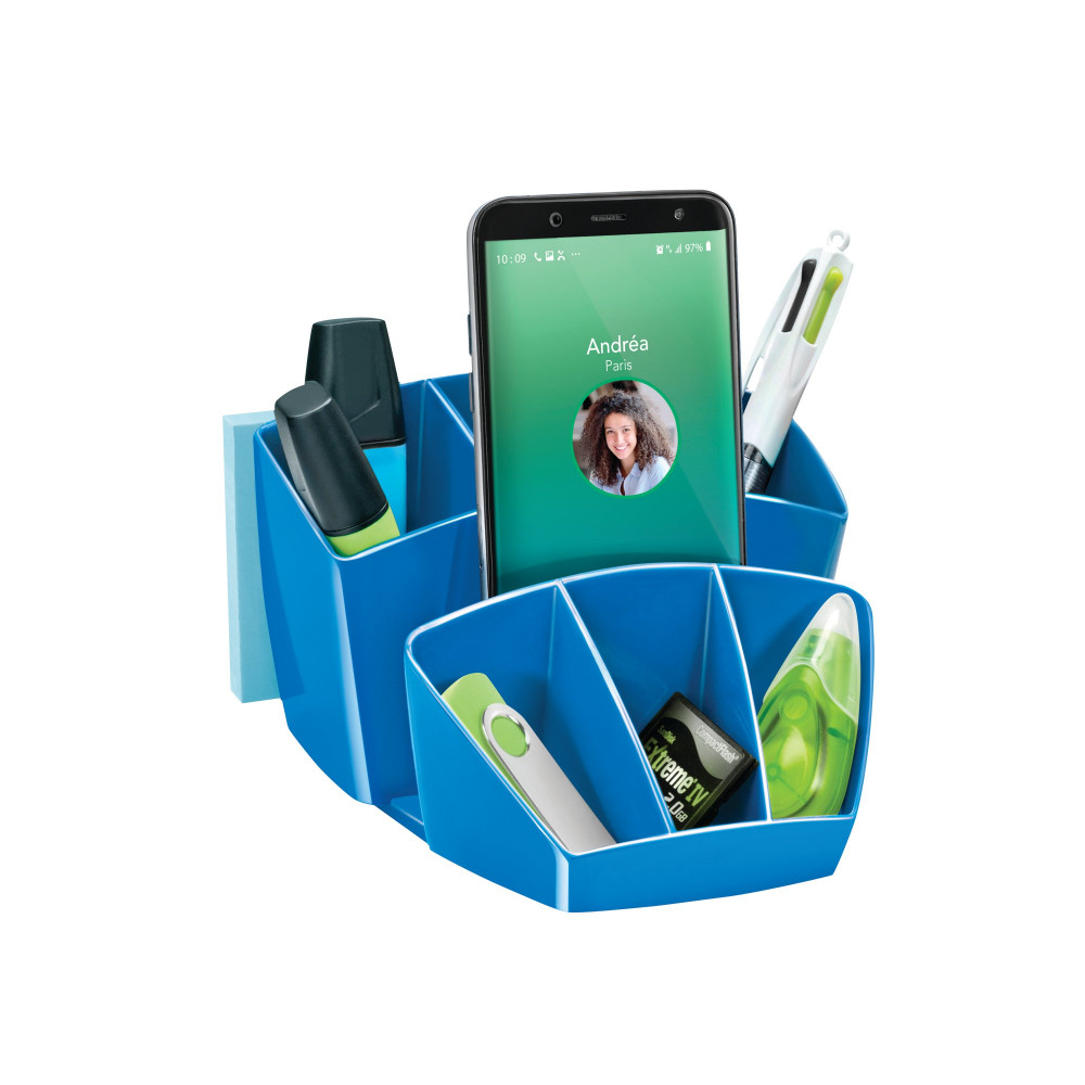 CEP PRO GLOSS DESK TIDY BLUE 580G
