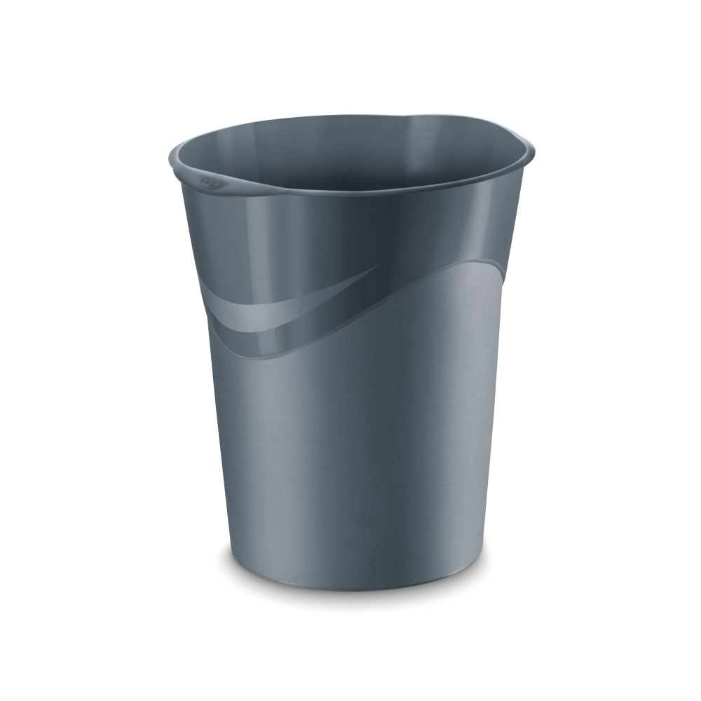 CEP MINERAL WASTE BIN 14 LITRES GREY