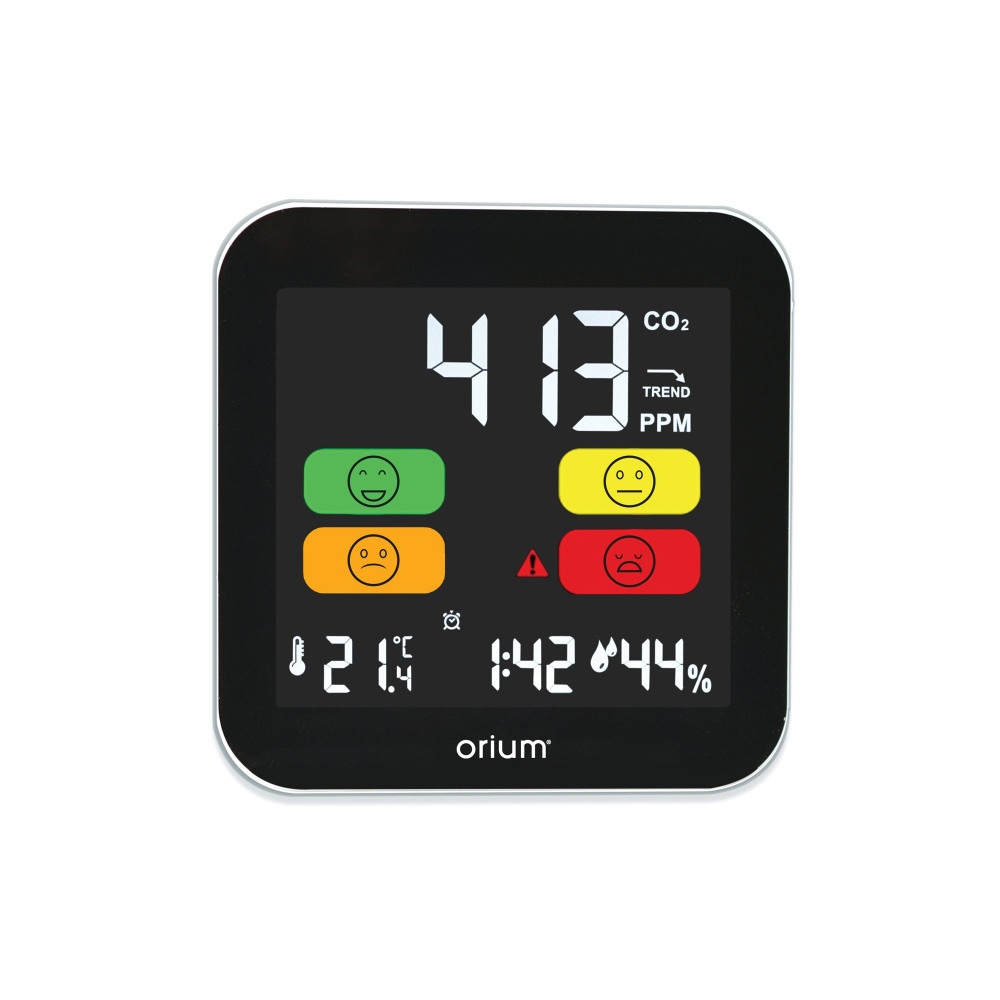 ORIUM BY CEP CO2 METER LCD SCRN BLK