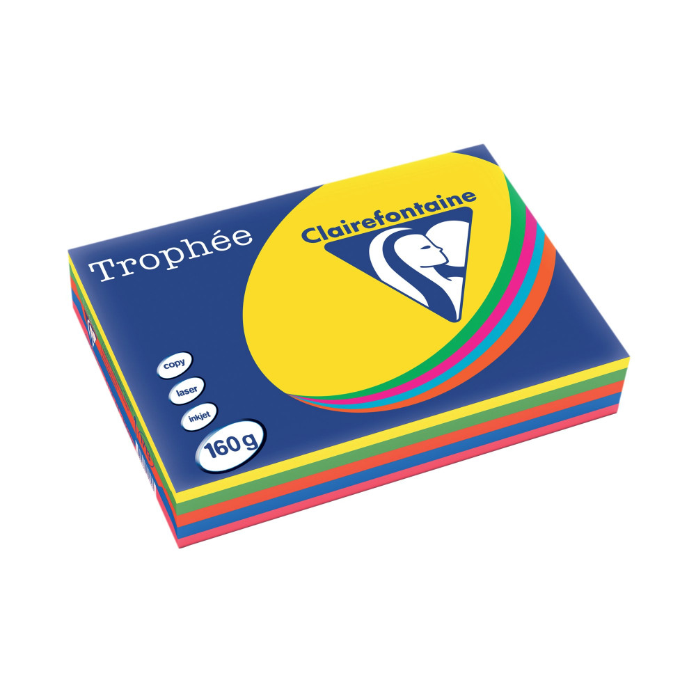 TROPHEE CARD A4 INTNSV ASST PK250