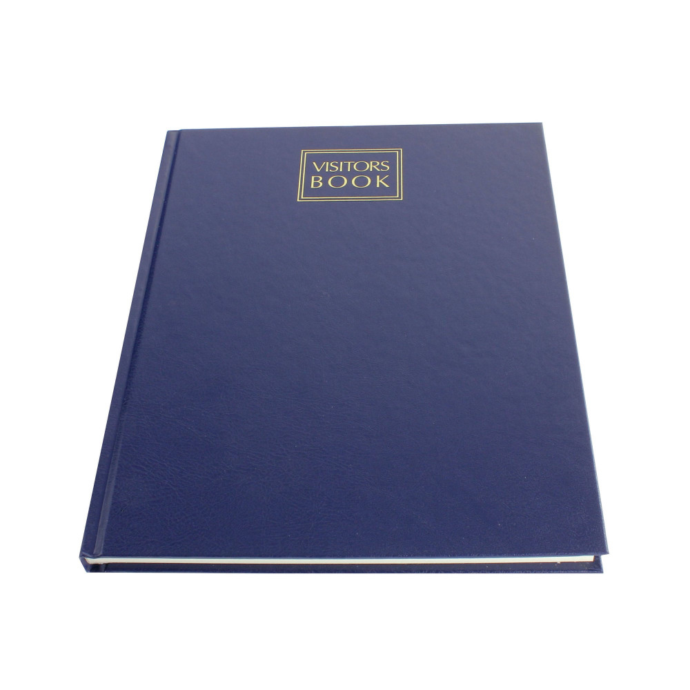 COLLINS VISITORS BOOK PLAIN 192