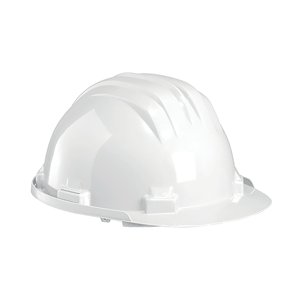 WHEEL RATCHET SAFETY HELMET WHITE