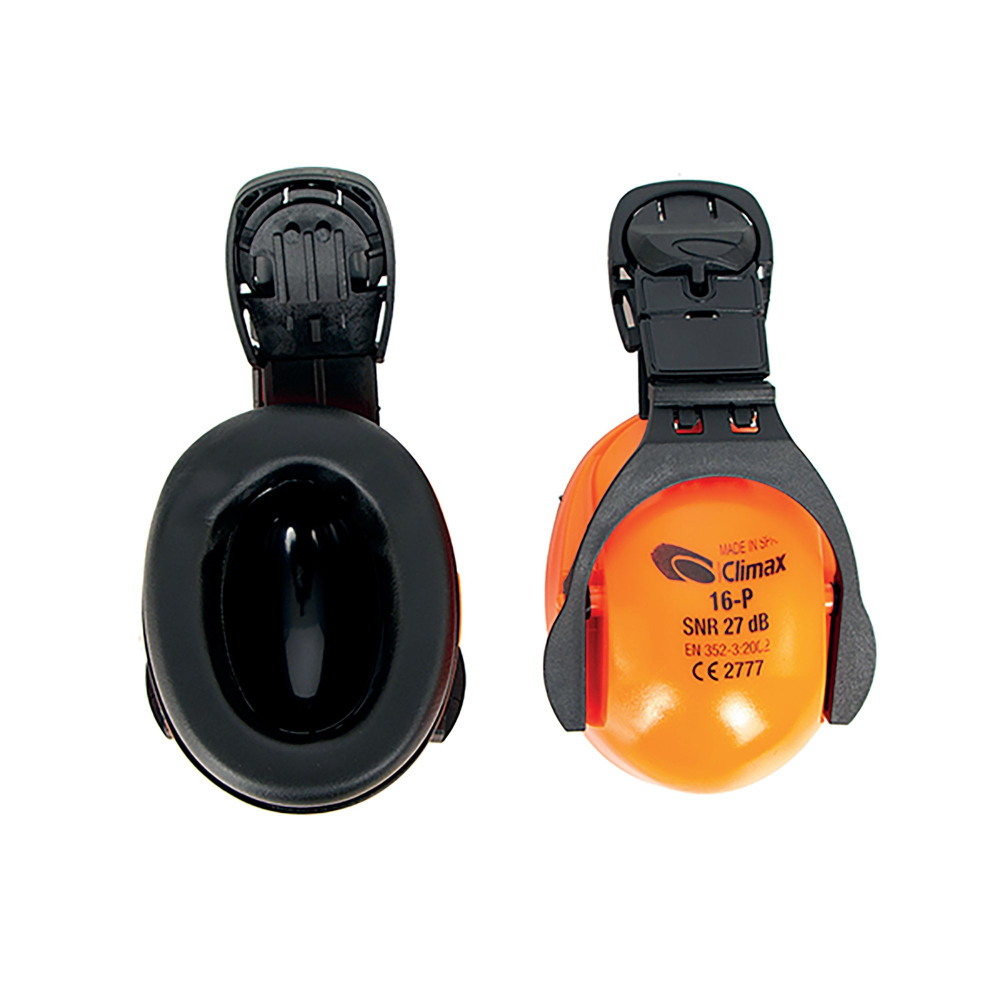 CLIMAX 16P EAR DEFENDERS ORG/BLK