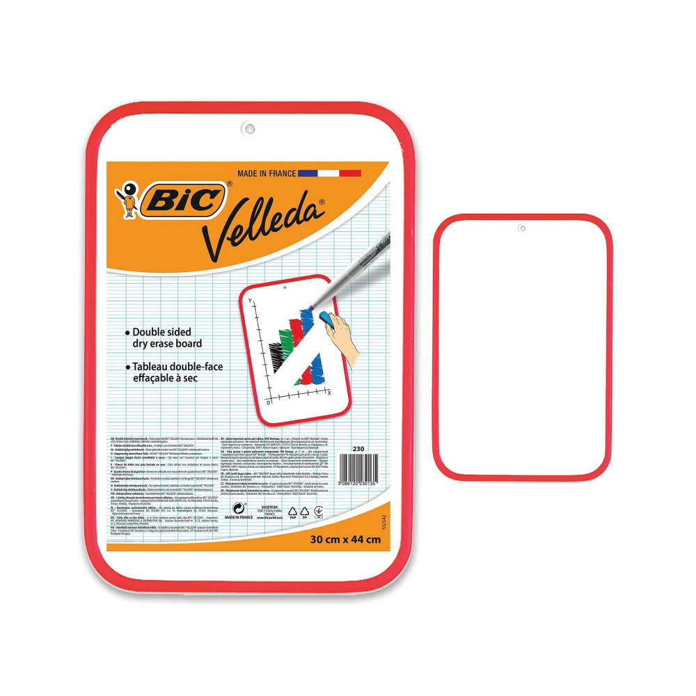 BIC VELLEDA DRYWIPE BOARD 300X440MM