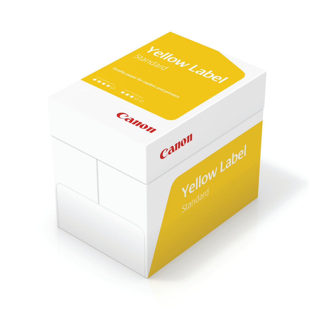 CANON A4 YELLOW LABEL PAPER 5XREAMS