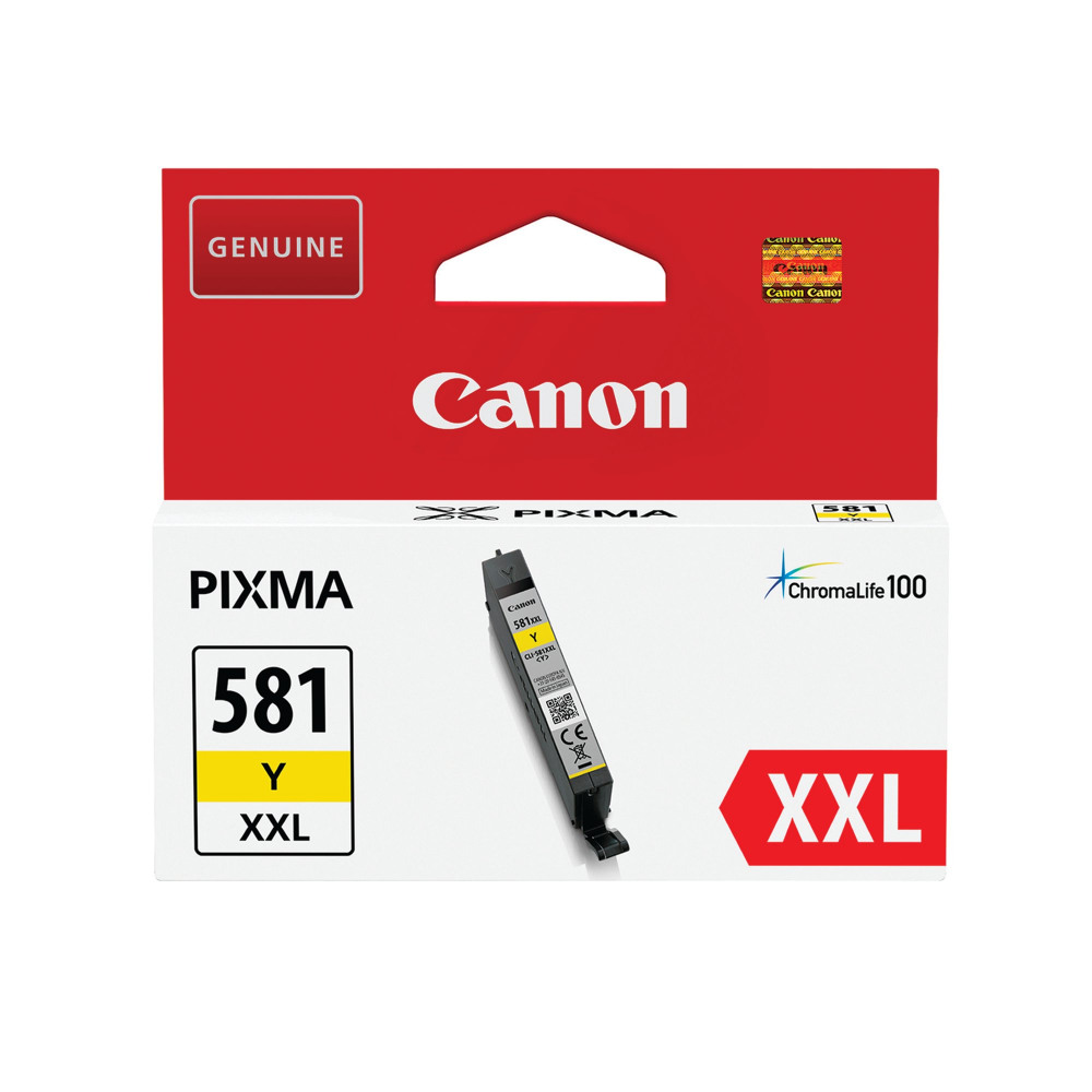 CANON CLI-581XXL INK CART XHY YLW