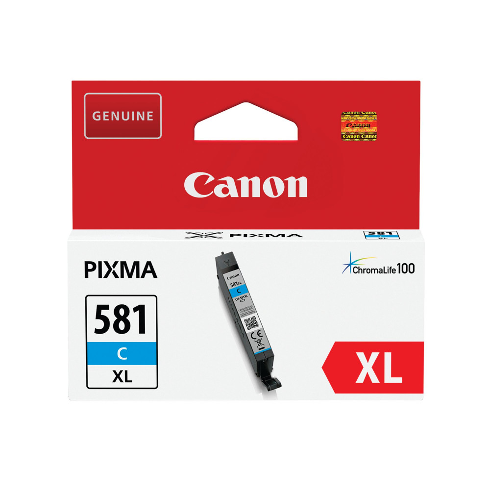CANON CLI-581XL INK CART HY CYAN
