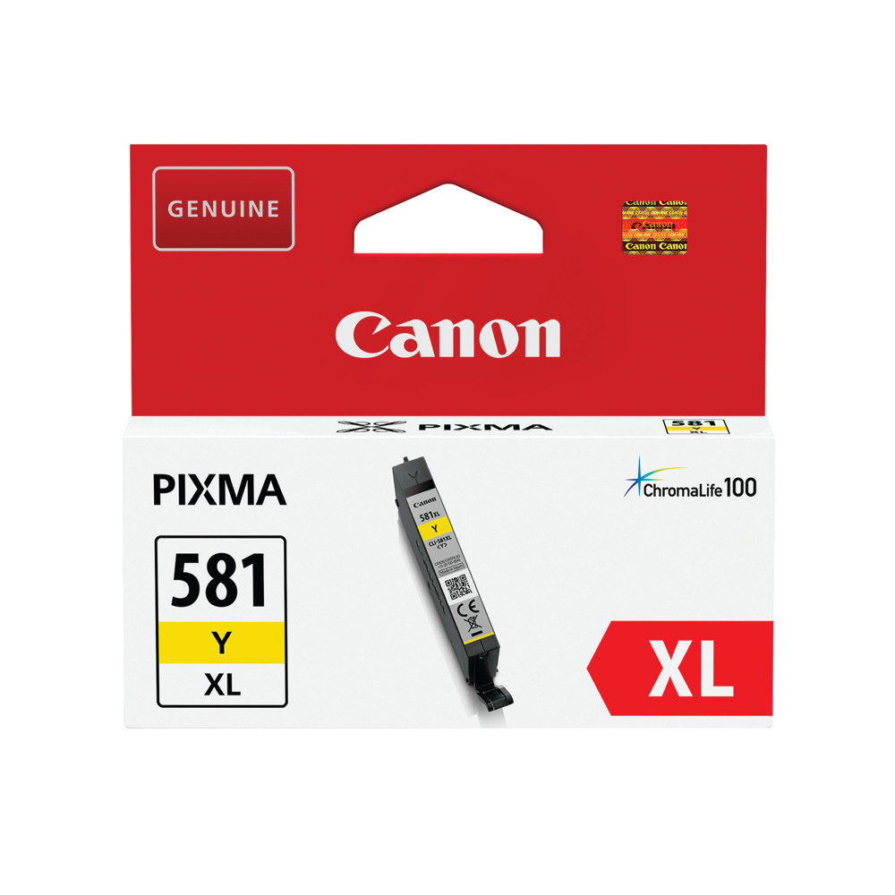 CANON CLI-581XL INK CART HY YLW