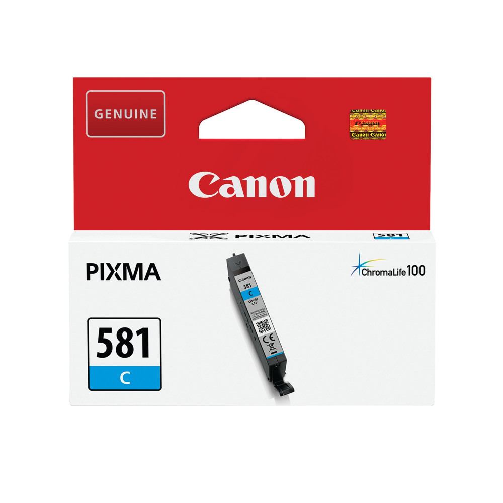 CANON CLI-581C INK CARTRIDGE CYAN