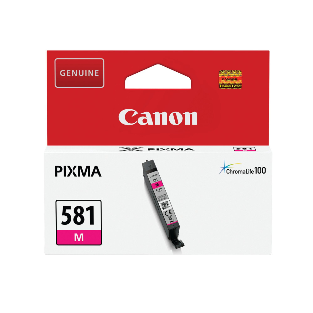 CANON CLI-581M INK CARTRIDGE MAGENTA