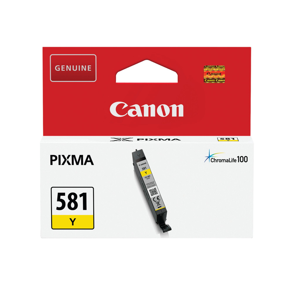 CANON CLI-581Y INK CARTRIDGE YELLOW
