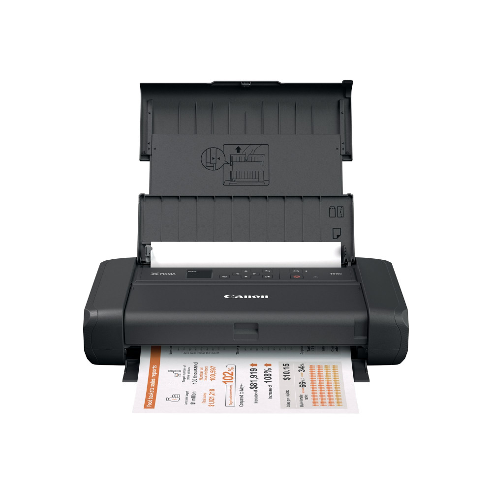 CANON PIXMA TR150 W/B WITH BATTERY