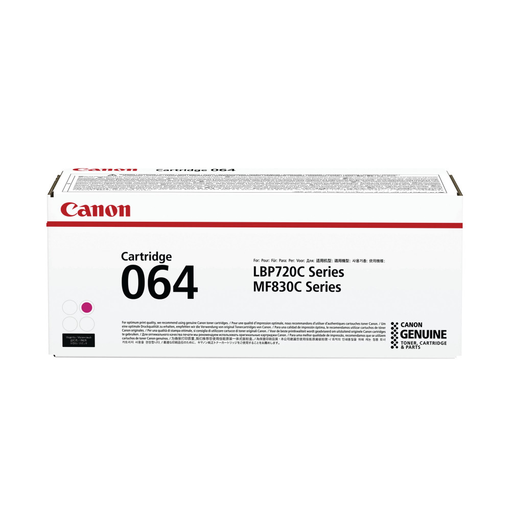 CANON 064 TONER CARTRIDGE MAGENTA