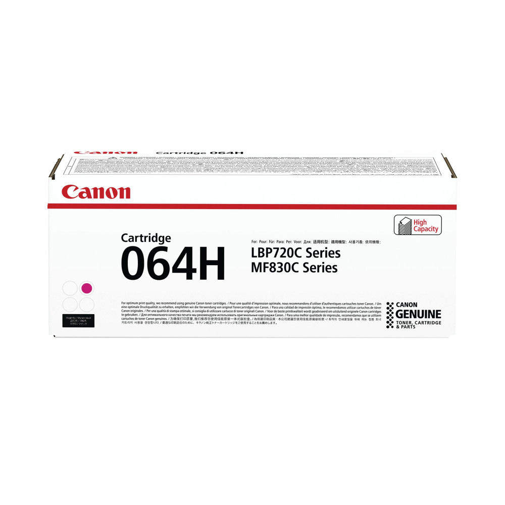 CANON 064H TONER CART HY MAGENTA