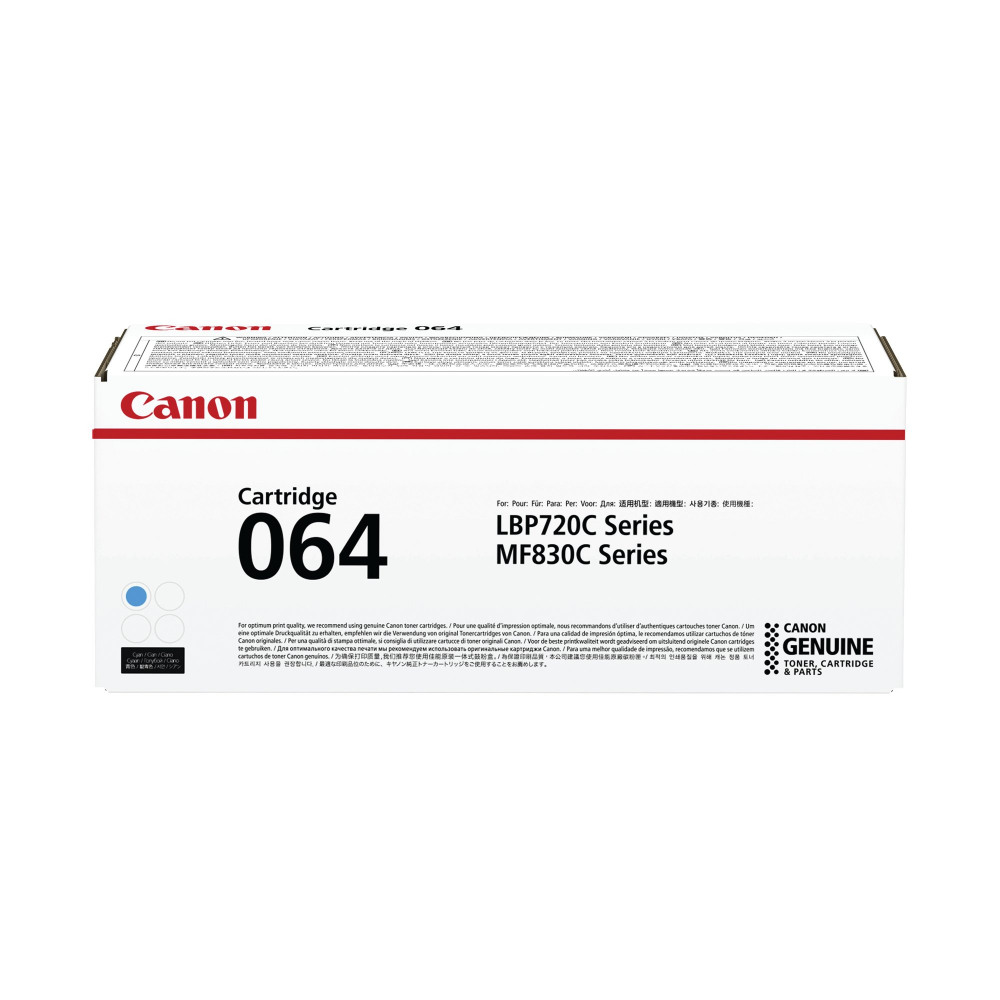 CANON 064 TONER CARTRIDGE CYAN