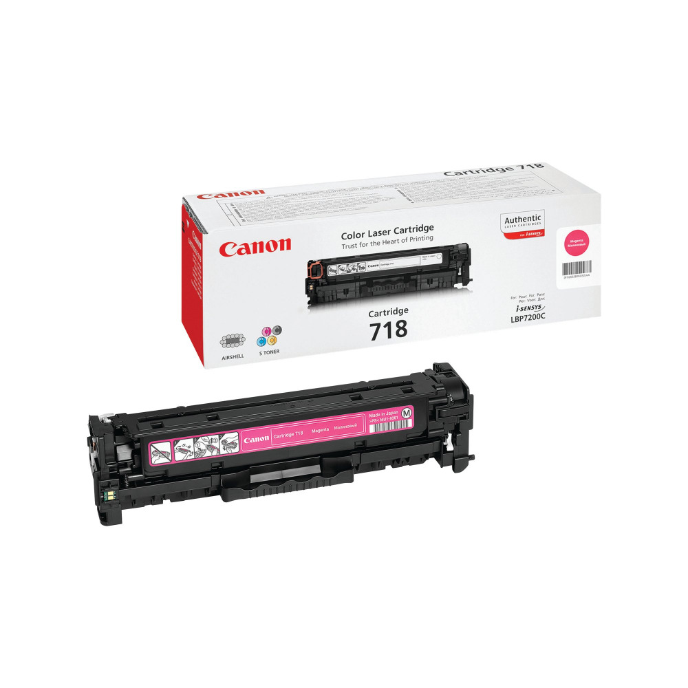 CANON 718M TONER CARTRIDGE MAGENTA