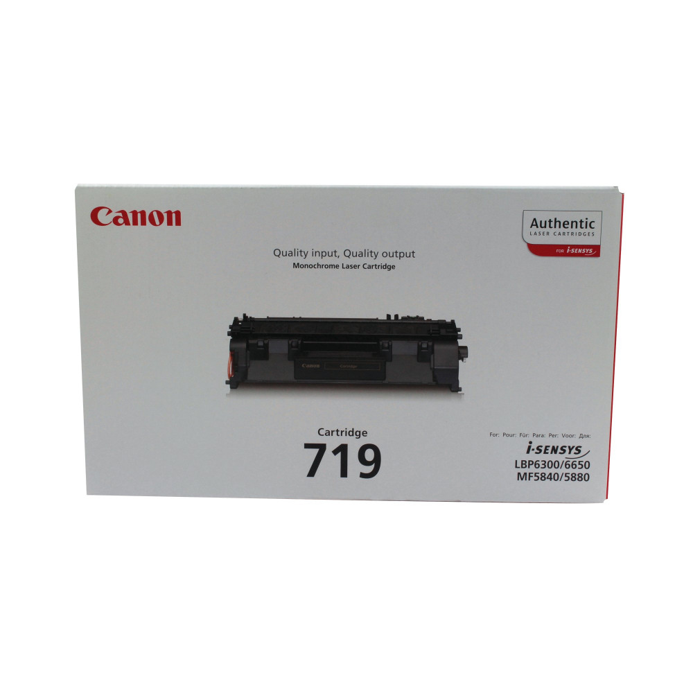 CANON 719 TONER CARTRIDGE BLACK