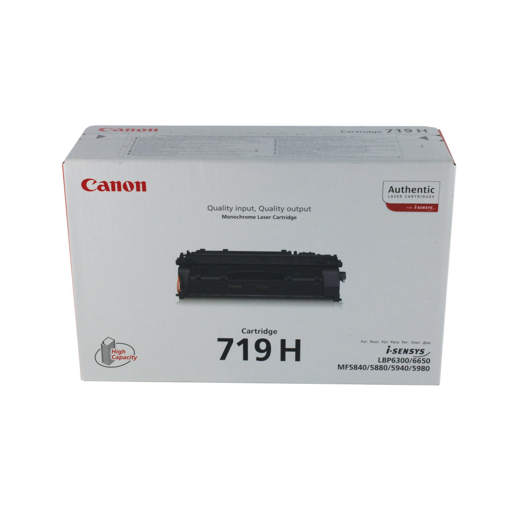 CANON 719H TONER CARTRIDGE HY BLACK