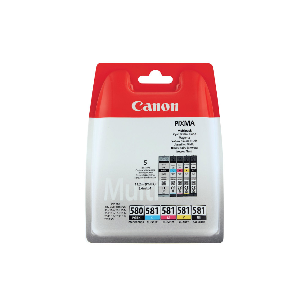 CANON PGI-580/CLI-581 IJET PGBK/CMYK
