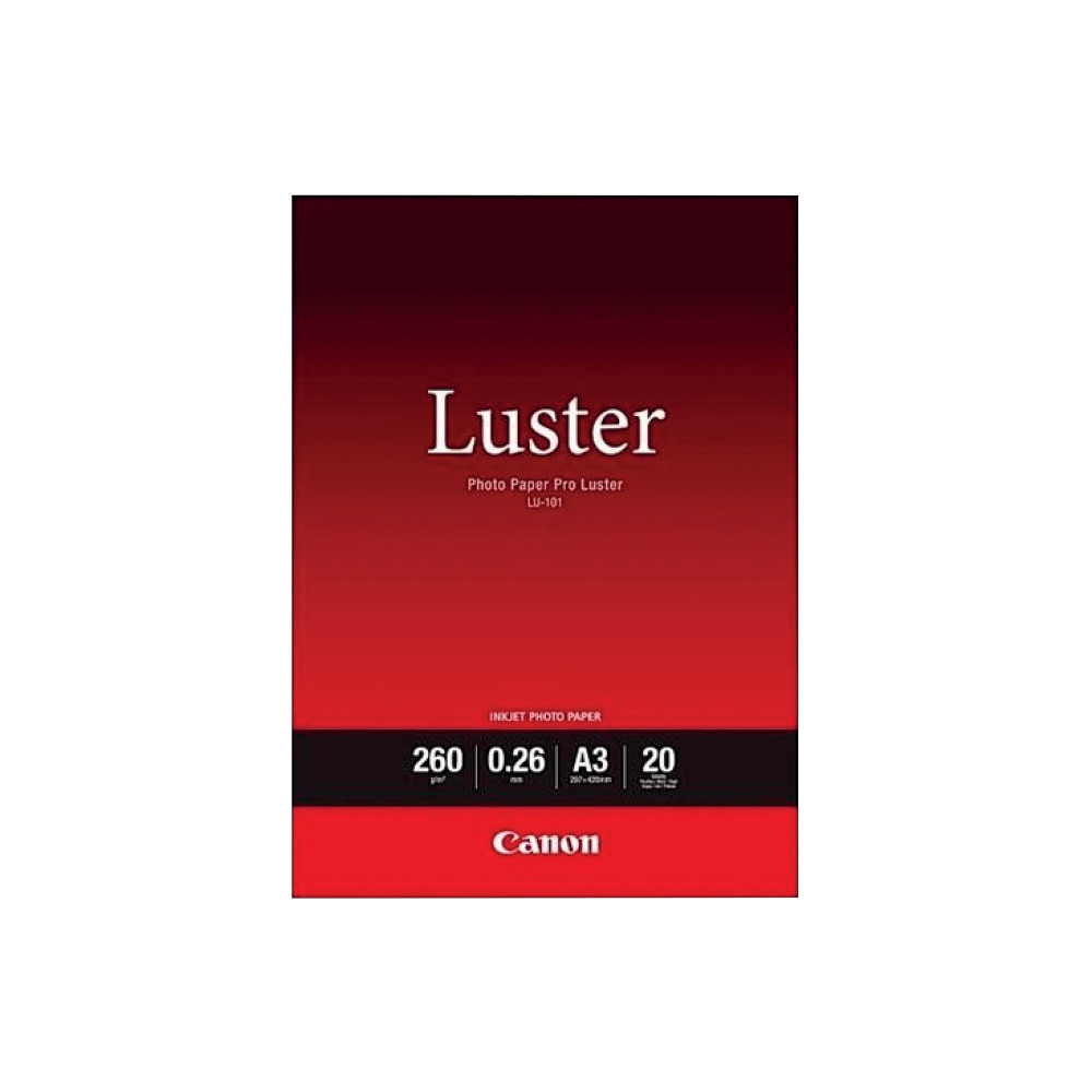 CANON A3 PHOTO PAPER PRO LUSTRE PK20