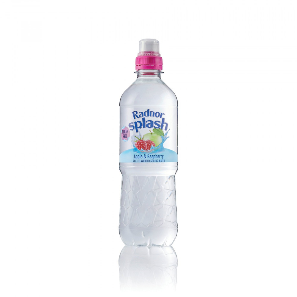 RADNOR SPLASH WTR AP/RASP 500ML PK24