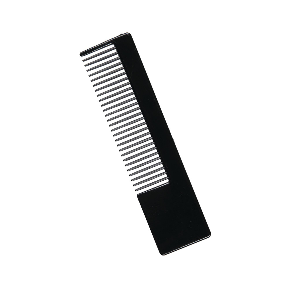 PLASTIC COMBS WRAPPED BLACK PK200
