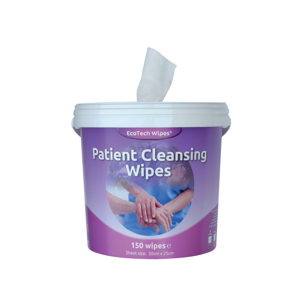 FSMISC PATIENT CLEANSING WIPES WHT