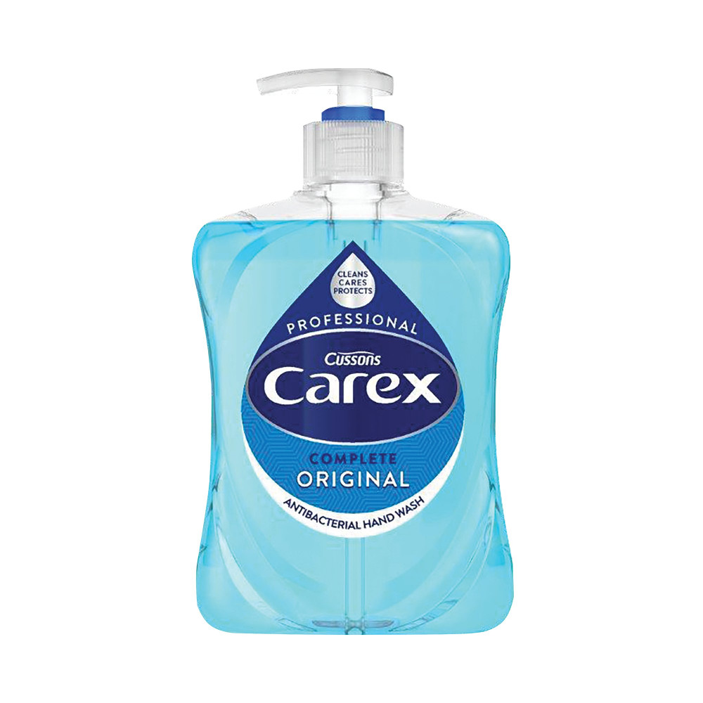 CAREX ANTIBAC HANDWASH 250ML BLU PK6