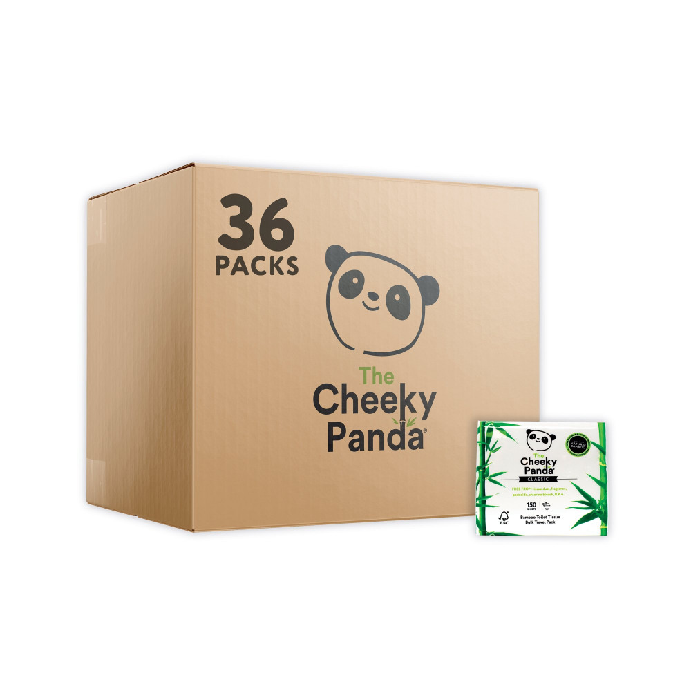 CHEEKY PANDA 2-PLY BULK WC TIS PK36