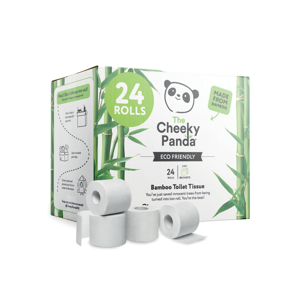 CHEEKY PANDA TOILET TISSUE 200S PK24