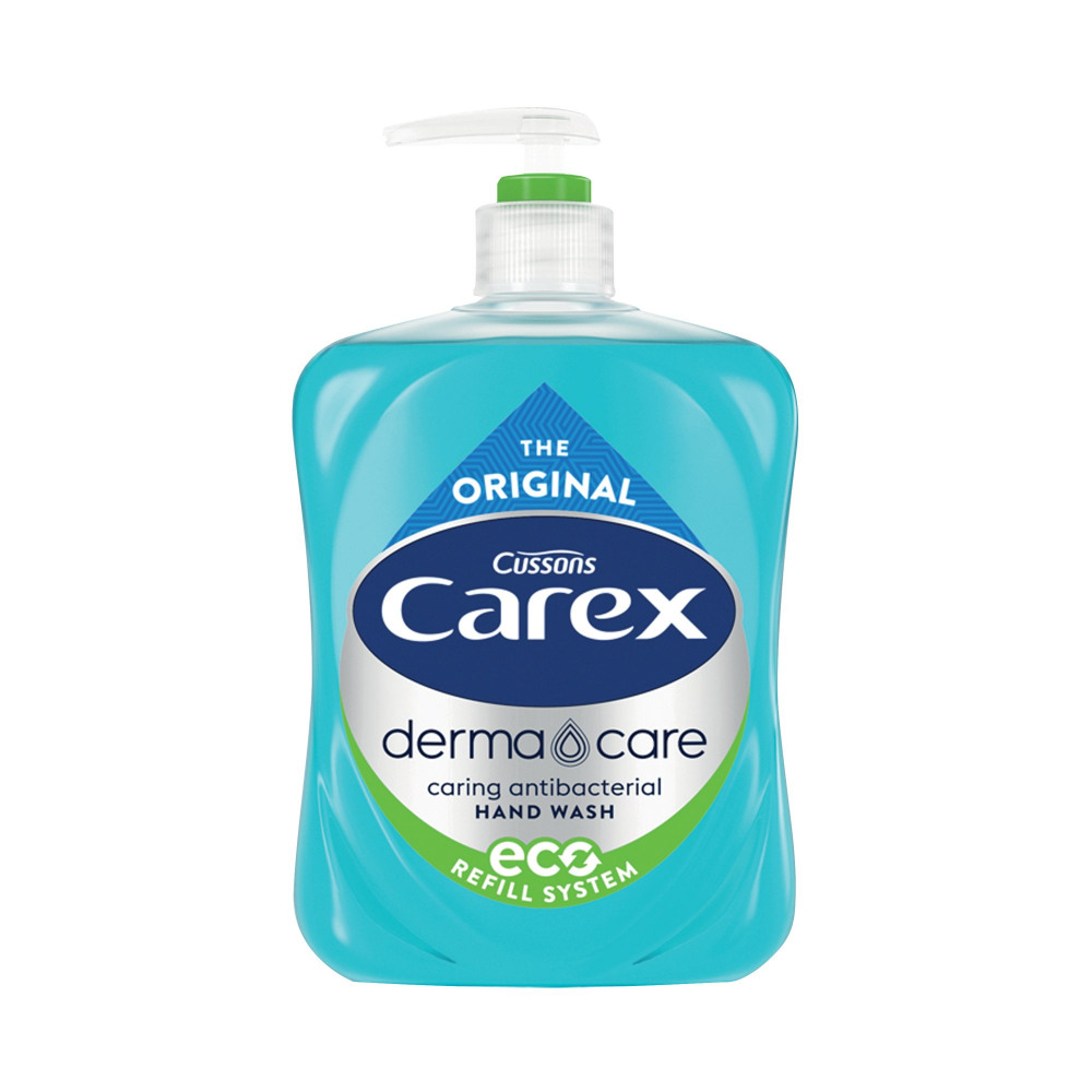 CAREX ANTIBAC HANDWASH 500ML BLUE P6