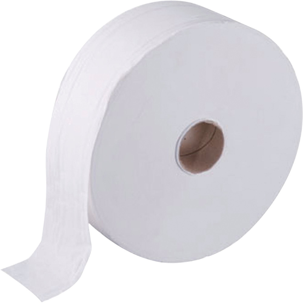 MAXIMA JUMBO ROLL 2PLY WHT 410M PK6