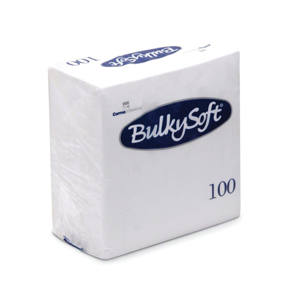 2-PLY NAPKIN 330X330MM WHITE PK100