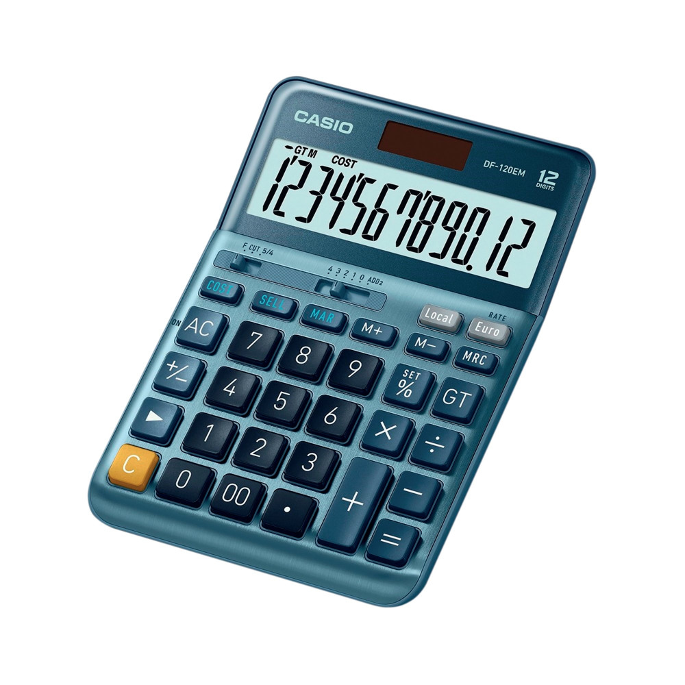 CASIO DF-120EM 12 DG DSKTP CALCULTR