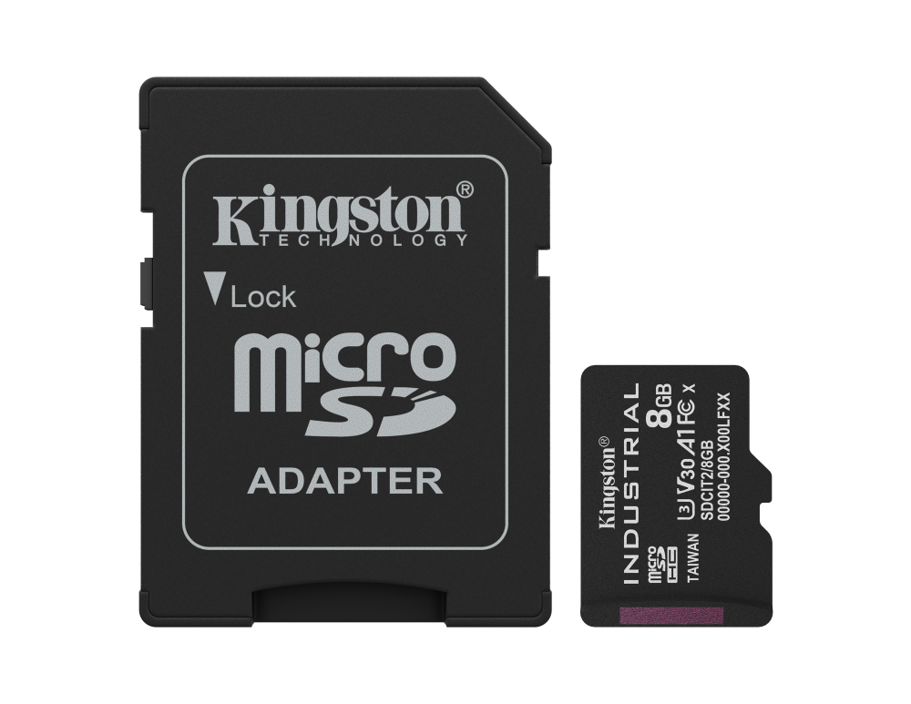 KINGSTON IND MICROSD 8GB SD ADAPTER