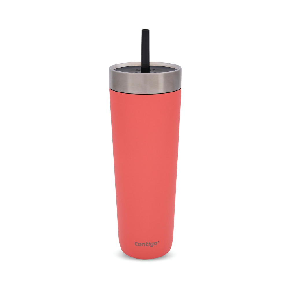 CONTIGO LUXE TRAVEL TUMBLER CORAL