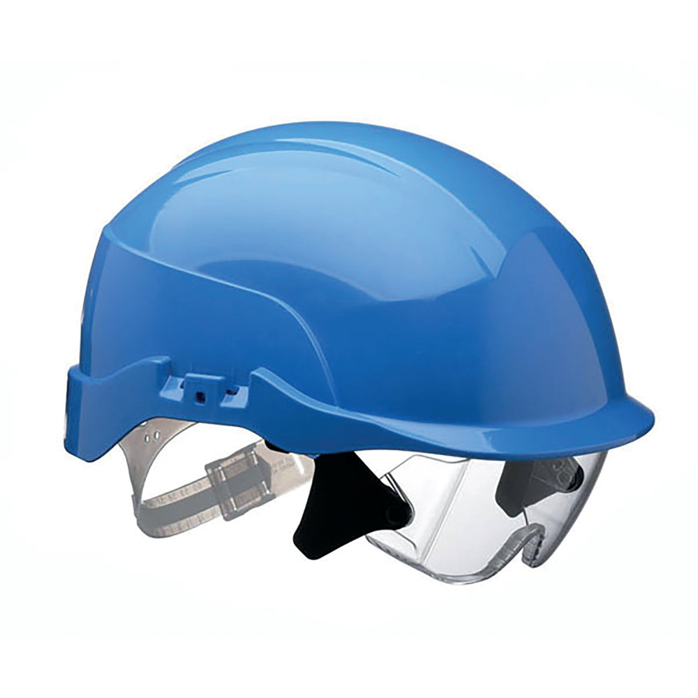 SPECTRUM HELMET + EYE PROTECTION RED