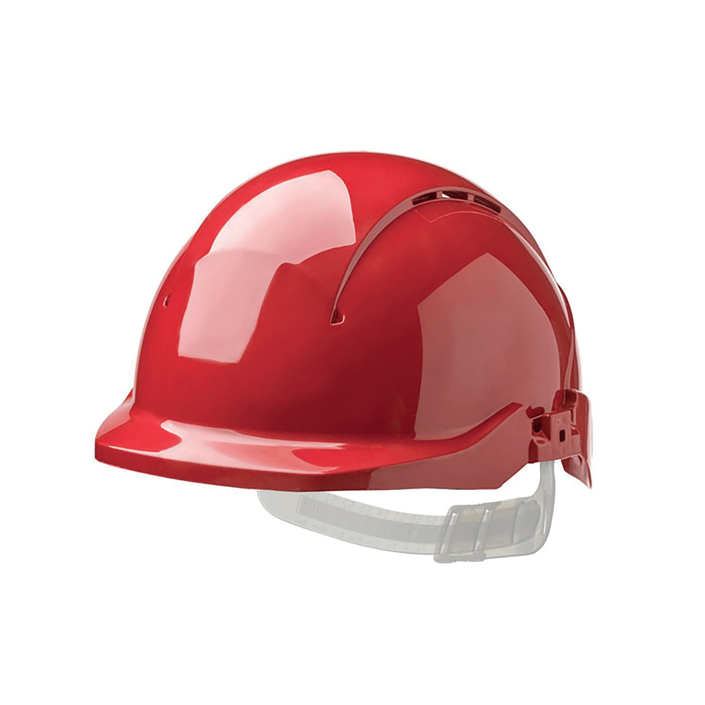 CONCEPT R/P VENTED SAF HELMET RED