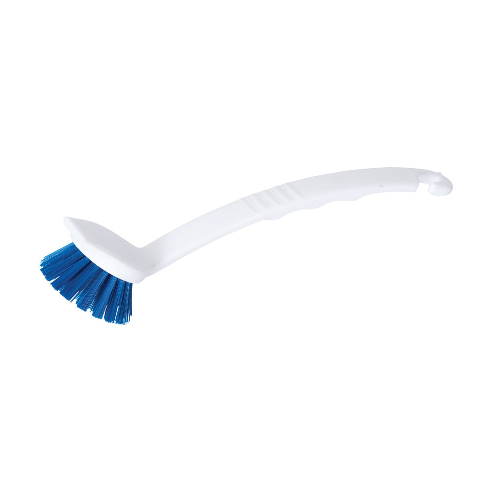 WASHING UP BRUSH LONG HANDLE WHT/BLU WASHING UP BRUSH LONG HANDLE WHT/BLU