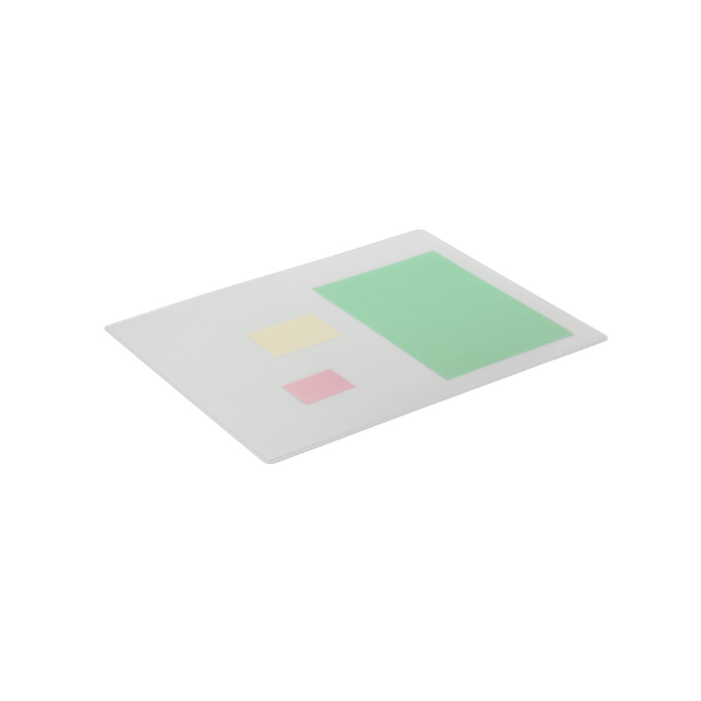 DURABLE DESK MAT 530X400MM PP TRAN
