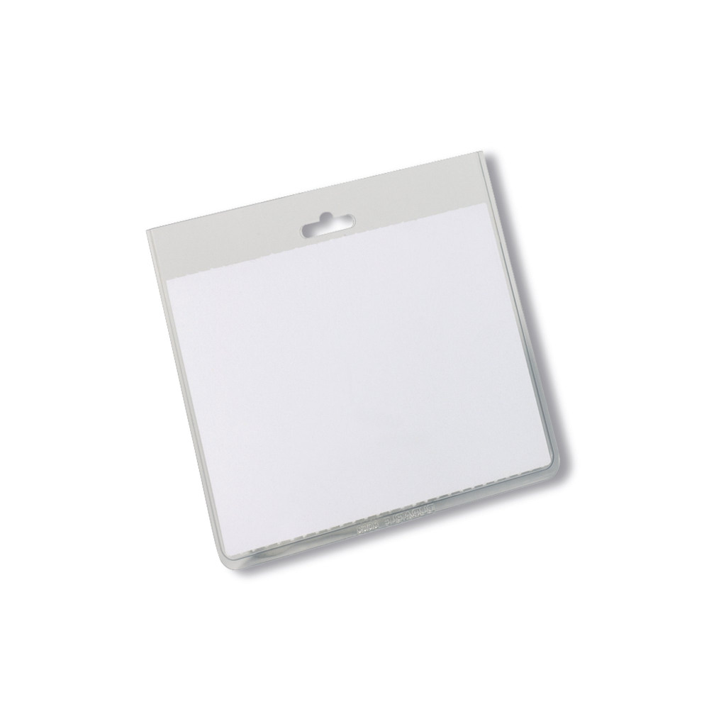 NAME BADGE EURO PERF 60X90MM PK5