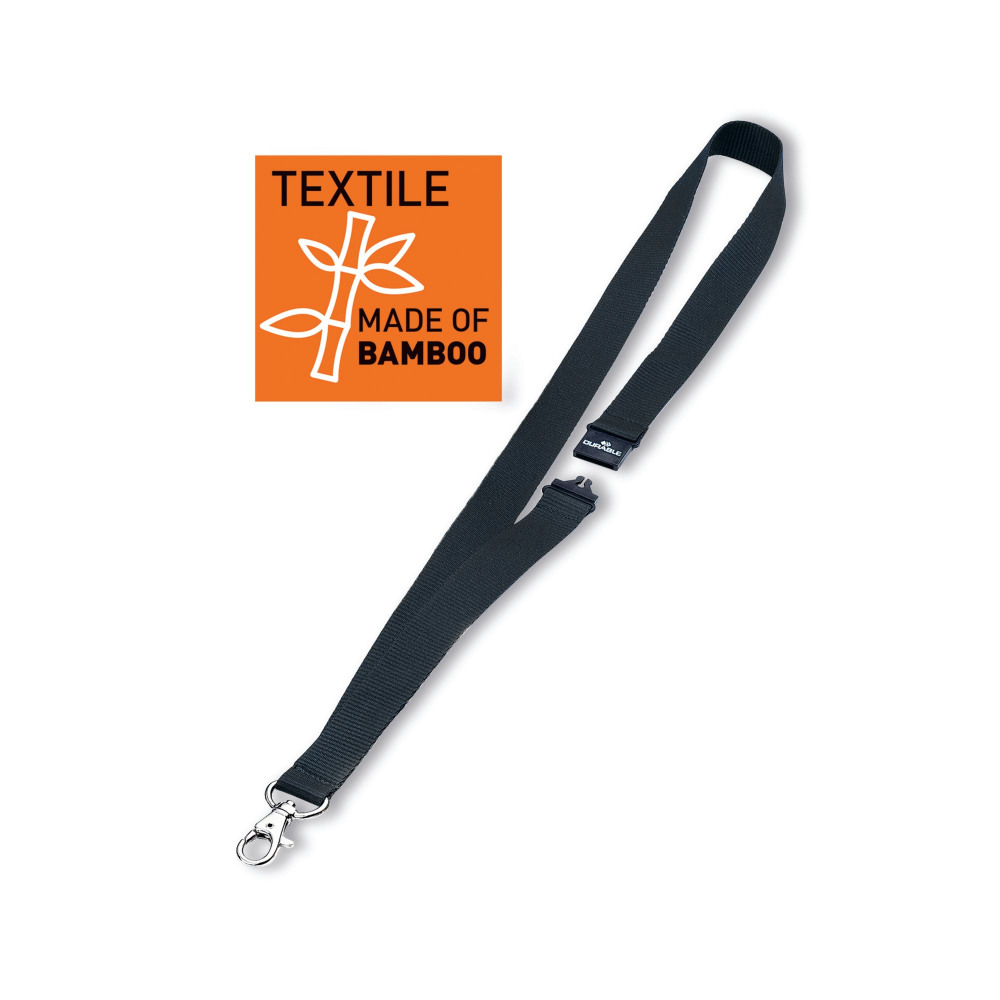 DURABLE TXTL LANYD 20 ECO CARAB PK10