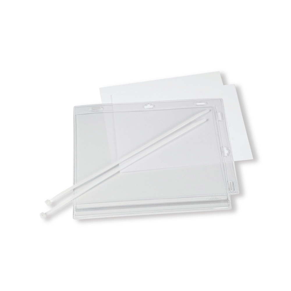 DURABLE CABLE TIE POCKETS A5 PK5